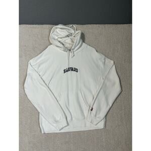 Authentic originals Harvard white hoodie. X large. Small stains see pics